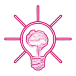 Neon Pink Light Bulb